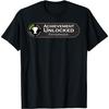 iDestiner Fatherhood Achievement Unlocked for Gamers T-Shirt