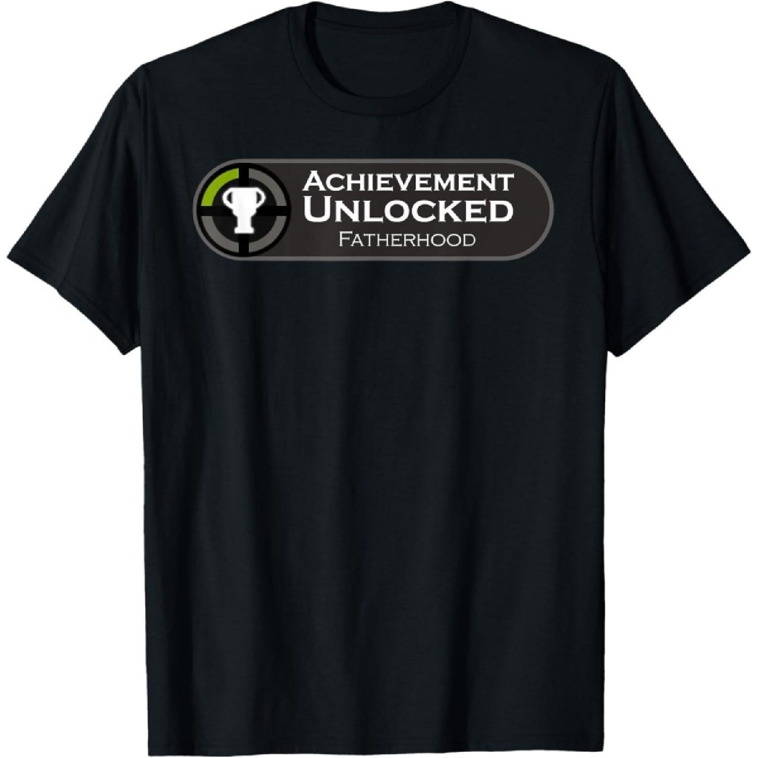 

iDestiner Fatherhood Achievement Unlocked for Gamers T-Shirt XXXXXL різнокольоровий