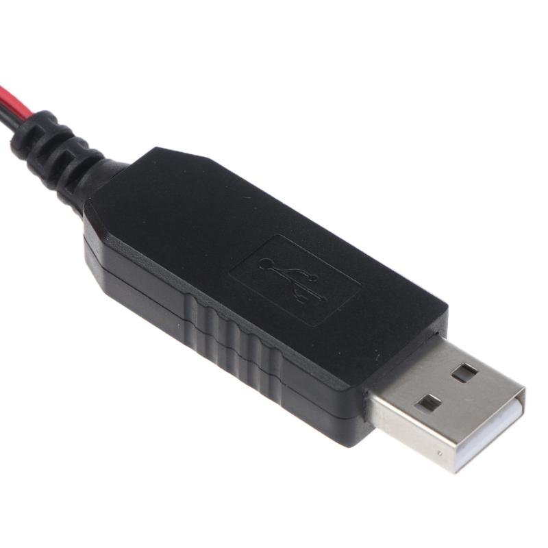 Universal USB to 6V AAA Dummy Battery Power Cable with Switch USB Power Converter for Radio LED Light Toy Remote