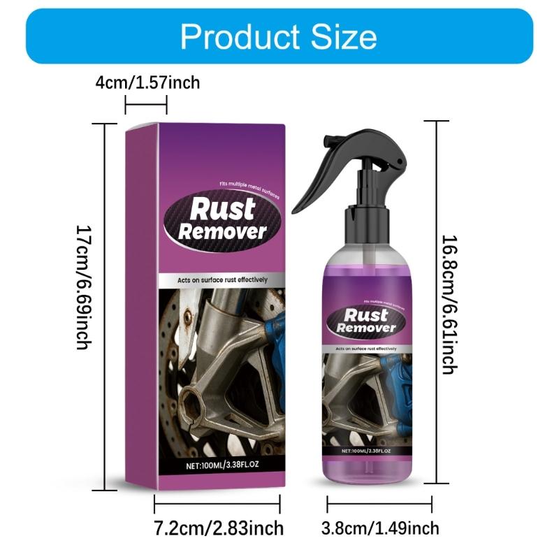Car Iron Rust Remover Car Detailing Iron Rust Remover Wheel, Paint, Ceramic Cleaner Car Cleaner