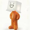 Creative LED Night Lamp Claeted Naughty Boy USB Plug Unique Pleats Reading Lighting Bedroom Bedside Table Light Children's Gift