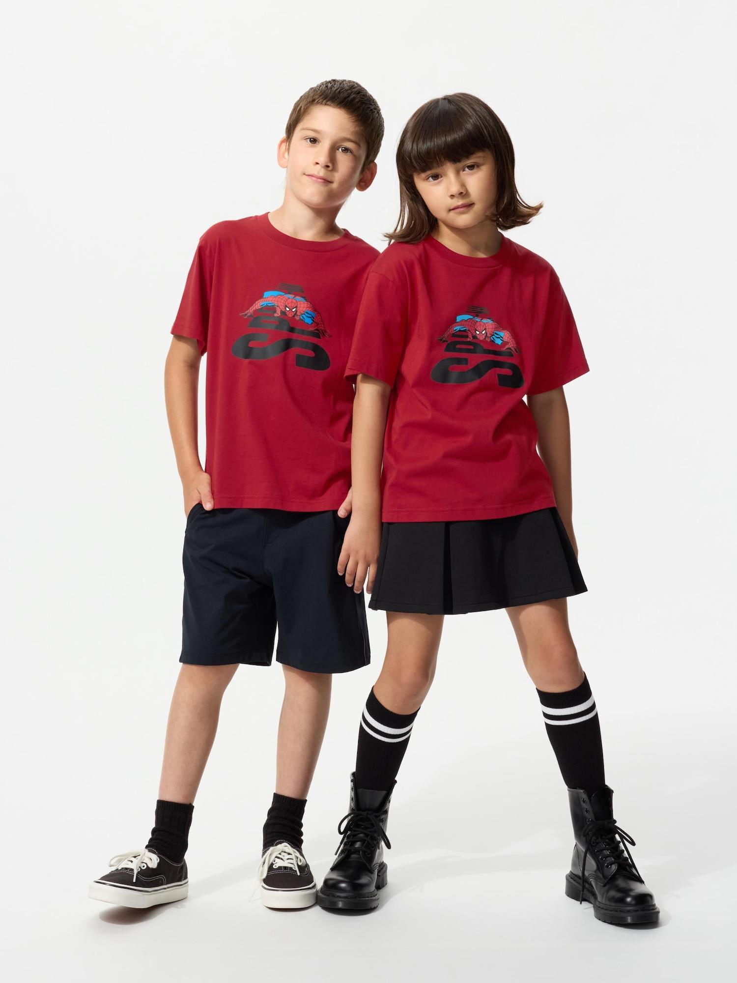 

Uniqlo Детская футболка Mfa Timeless UT с графикой, с коротким рукавом, B 16 RED/KIDS 130