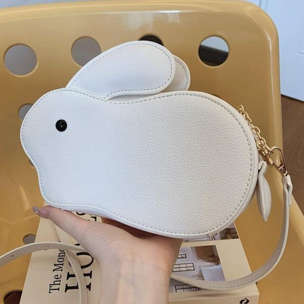 Jahr des Hasen Tasche 2025 neue vielseitige ausländische niedliche Hasentasche Braut Handtasche rot Schulter Messenger Damentasche