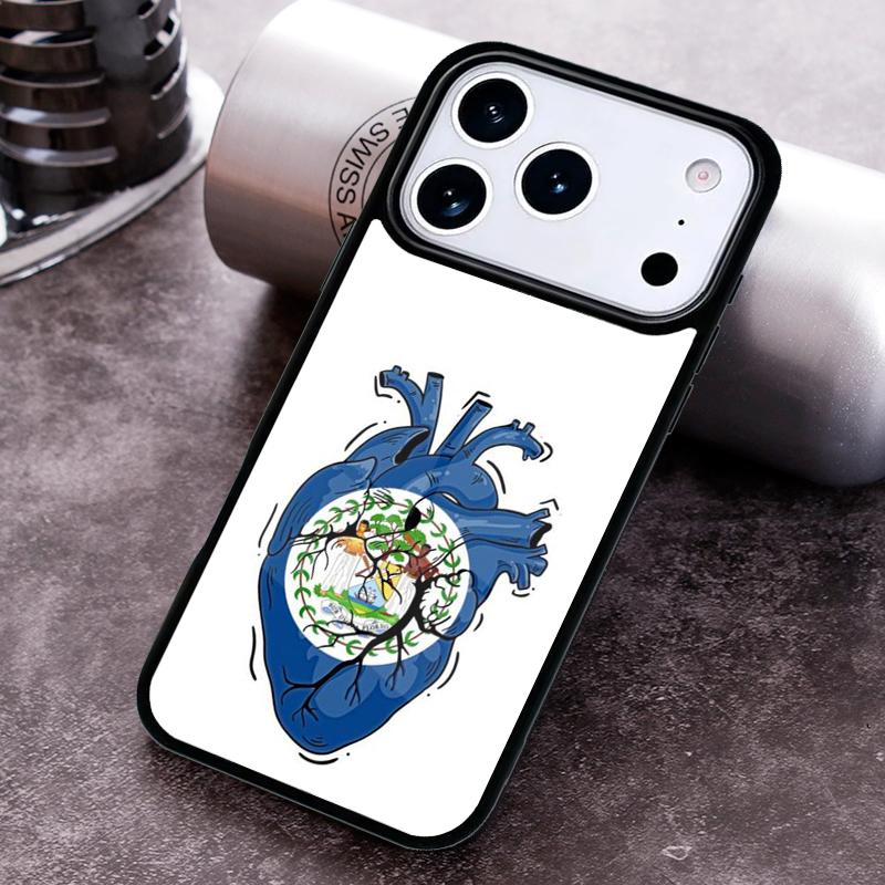 

Belize Flag Phone Case For iPhone 17 16 15 14 13 12 11 Pro Max Plus 17Air Soft Silicone Cover iPhone 12