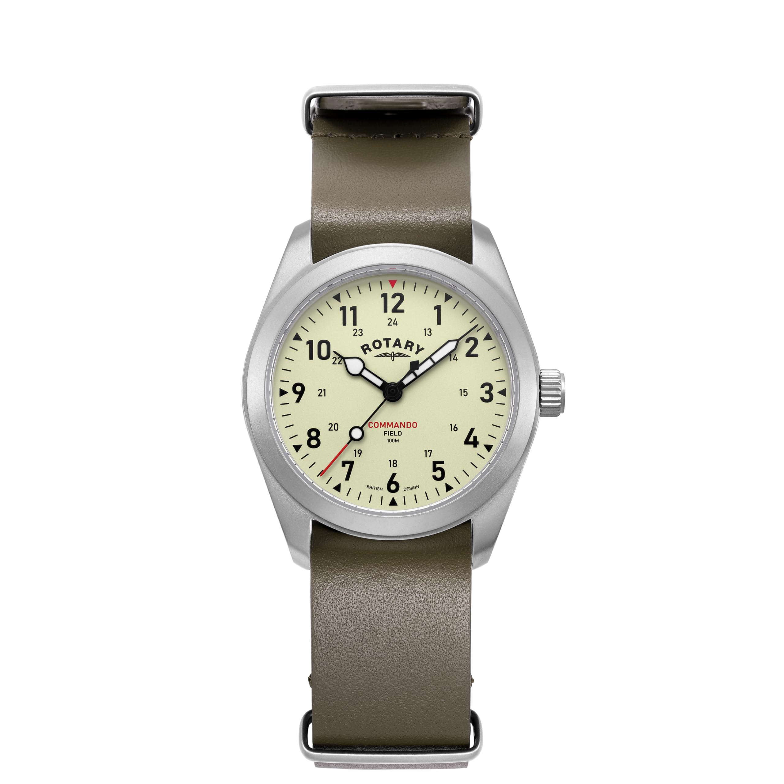 

Годинник Rotary COMMANDO Boys Khaki [Rotary] GS05535/31 бежевий