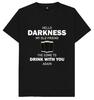 Hallo Duisternis Mijn Oude Vriend Guinness Bier Drinken T-shirt