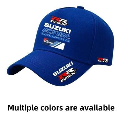 For Suzuki Motorcycle Racing Baseball Cap For Both Men And Women Outdoor Riding Sunshade And Sweat-Absorbing Baseball Cap