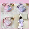 Childrens Pink Princess Nylon Shoulder Bag With Lightweight Design For Daily Use