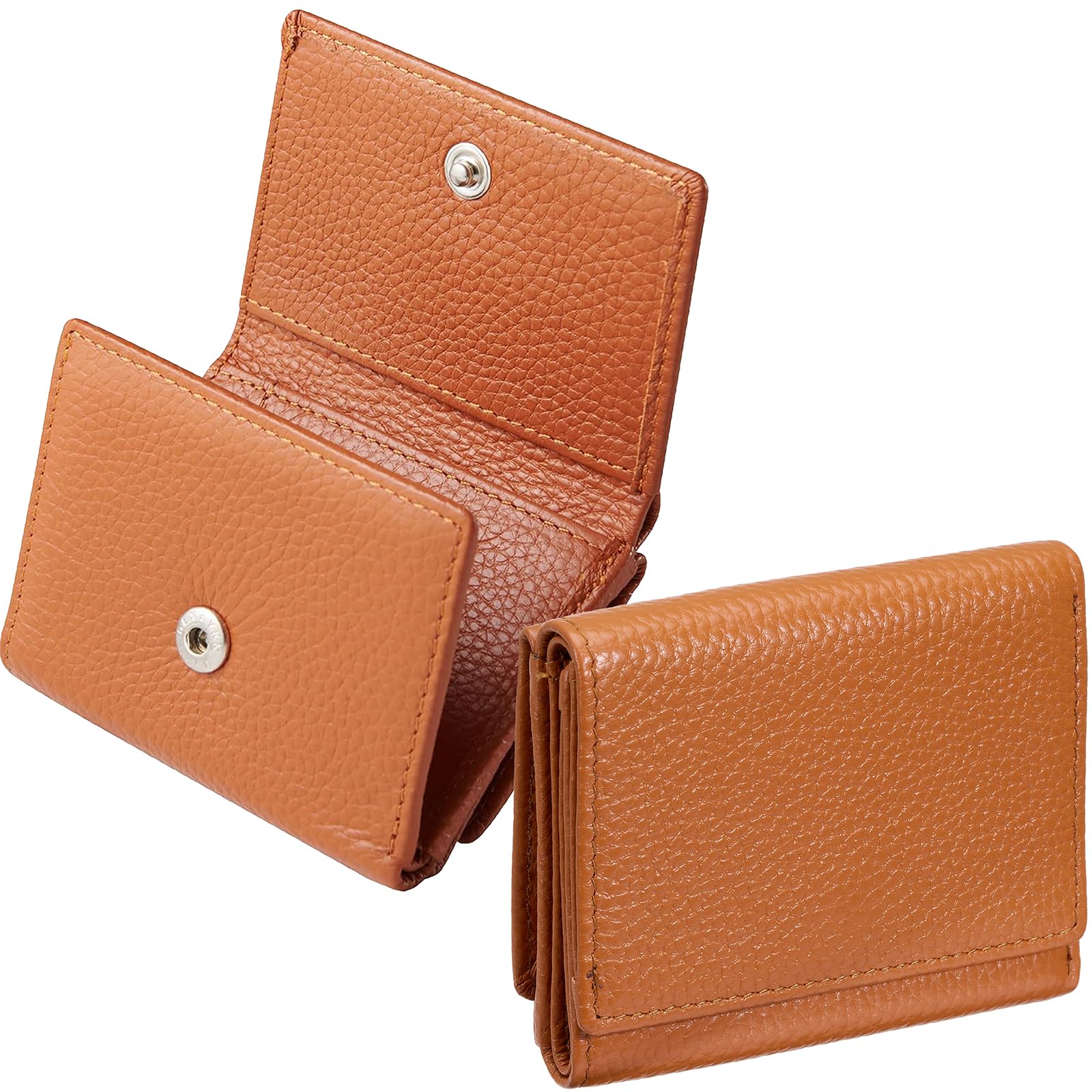 

NEESE Mini Mini 17 Colors Holds Bills Without Genuine Folding Wallet with Coin Small Perfect for Men and Gift for Ichiritsu Manbai of the Wallet,