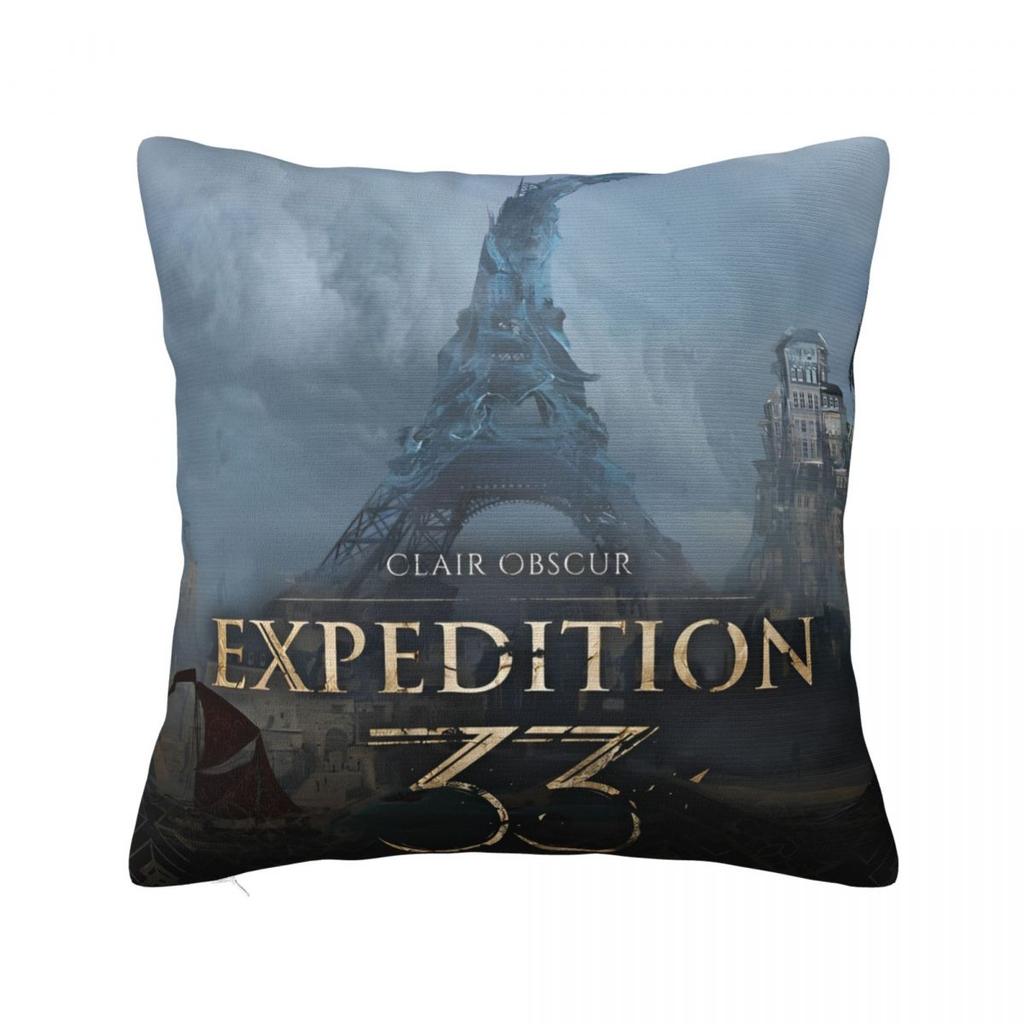 Warm Sofa Expedition 33 Decoration Pillowcases Merch Pillow Covers Zipper Multi Size