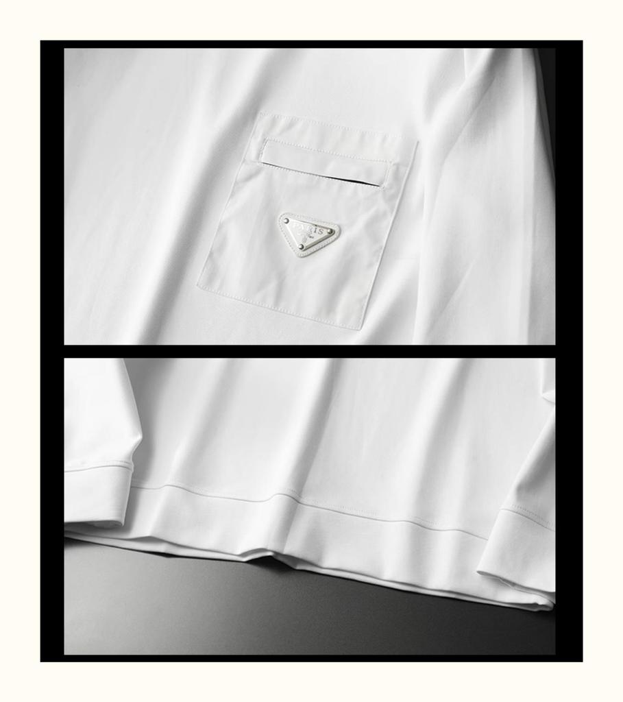 Europäischer High-End Light Luxury Herren Slim Fit Pullover Hoodie - Frühling/Herbst Trendiger Einfacher Basisschicht