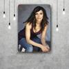 Famke Janssen Retro Vintage Tin Sign Poster Decorative Plaque Metal Plate Wall Decor