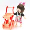 1:6 Dollhouse Small Cart Toys Accessories Dollhouse Furniture Mini Shopping Cart  Girl