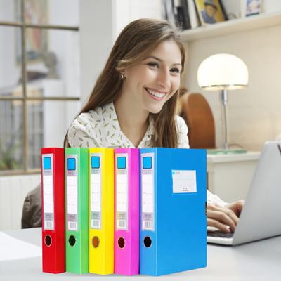 3 Pcs Polypropylene File Folder A4 Letter Size Document Holder Plastic Paper File Folder for School Office Business Home
