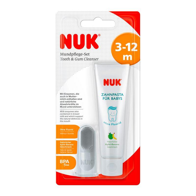 

Nook Baby Toothpaste + Finger Toothbrush Set