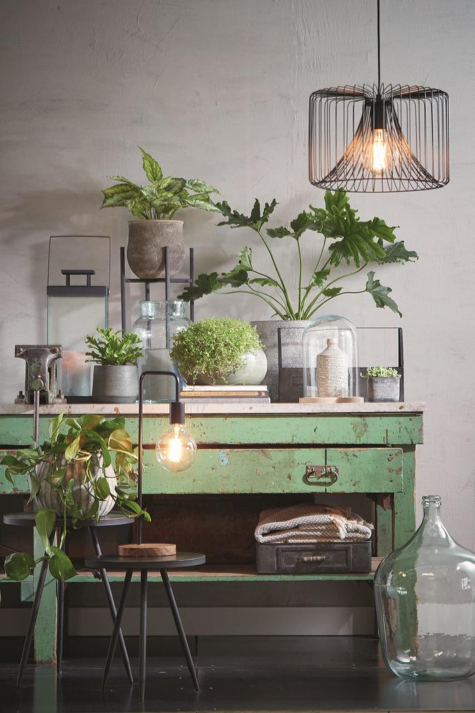 Diego Transparent Glass Bottle 34l Ø40cm X 56cm