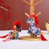Embroidery Design Chinese Zodiac Horse Doll Lucky Horse Doll Pendant  Birthday Gift
