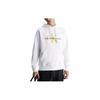 Bluza z kapturem List Logo Haftowana Luźna Długi rękaw Bluza Męska bluza Biała J30J320805-YAF