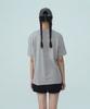 REST&RECREATION Oversized Wave Logo T-Shirt - Gray