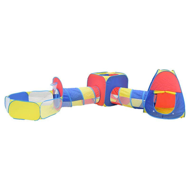 Children s 5-in-1 Play Tent Set: Indoor/Outdoor Tunnel, Crawl Space, Foldable Ball Pit.