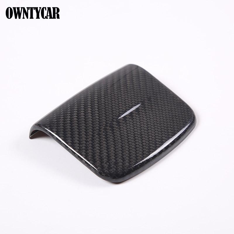 

For Nissan 350Z 2003-2006 Real Carbon Fiber Central Control Air Outlet Frame Glass Lifting Button Frame External Handle Cover
