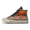 Converse Chuck 70 High Pull de Noël - Baskets Orange Unisexe Tan Cargo-Khaki Egret 172134C
