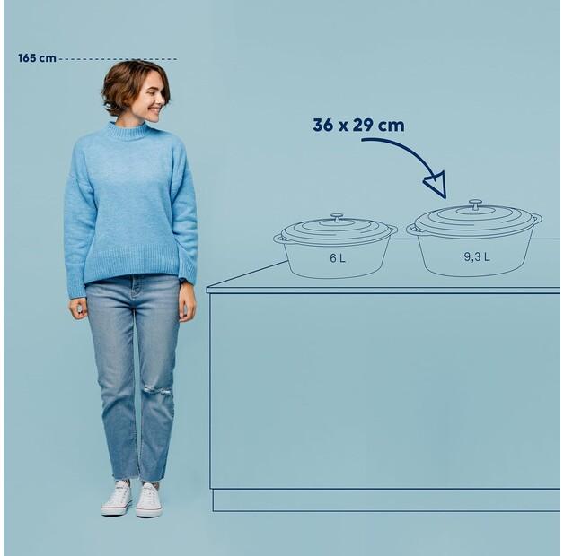 Жаровня Kela Calido овальная 9,3 л (12609)