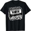 UPPVUXEN PÅ GAMMAL SKOLHIPHOP Jubileumskassett Graffiti T-shirt