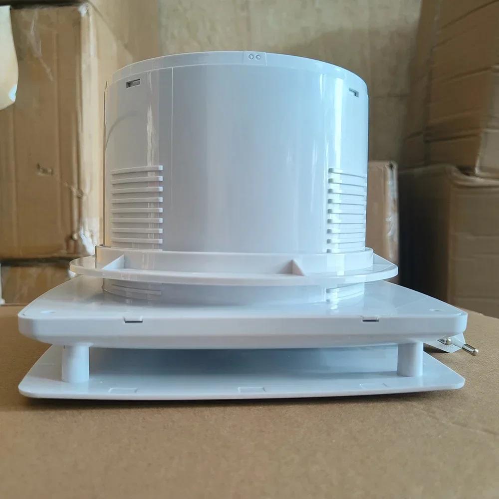 4/6 polegadas Exaustor Casa Banheiro Cozinha Quarto Banheiro Ventilador de Baixo Ruído Hotel Parede Silencioso Exaustor Exaustor
