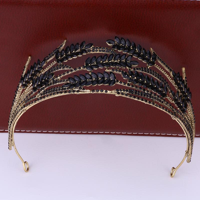 Luxurious and Fashionable Bridal Crown Wedding Dress Style Photo Crown Super Sparkling Rhinestone Tiara