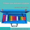 15-Note Aluminum Glockenspiel for Children's Early Education & Musical Development