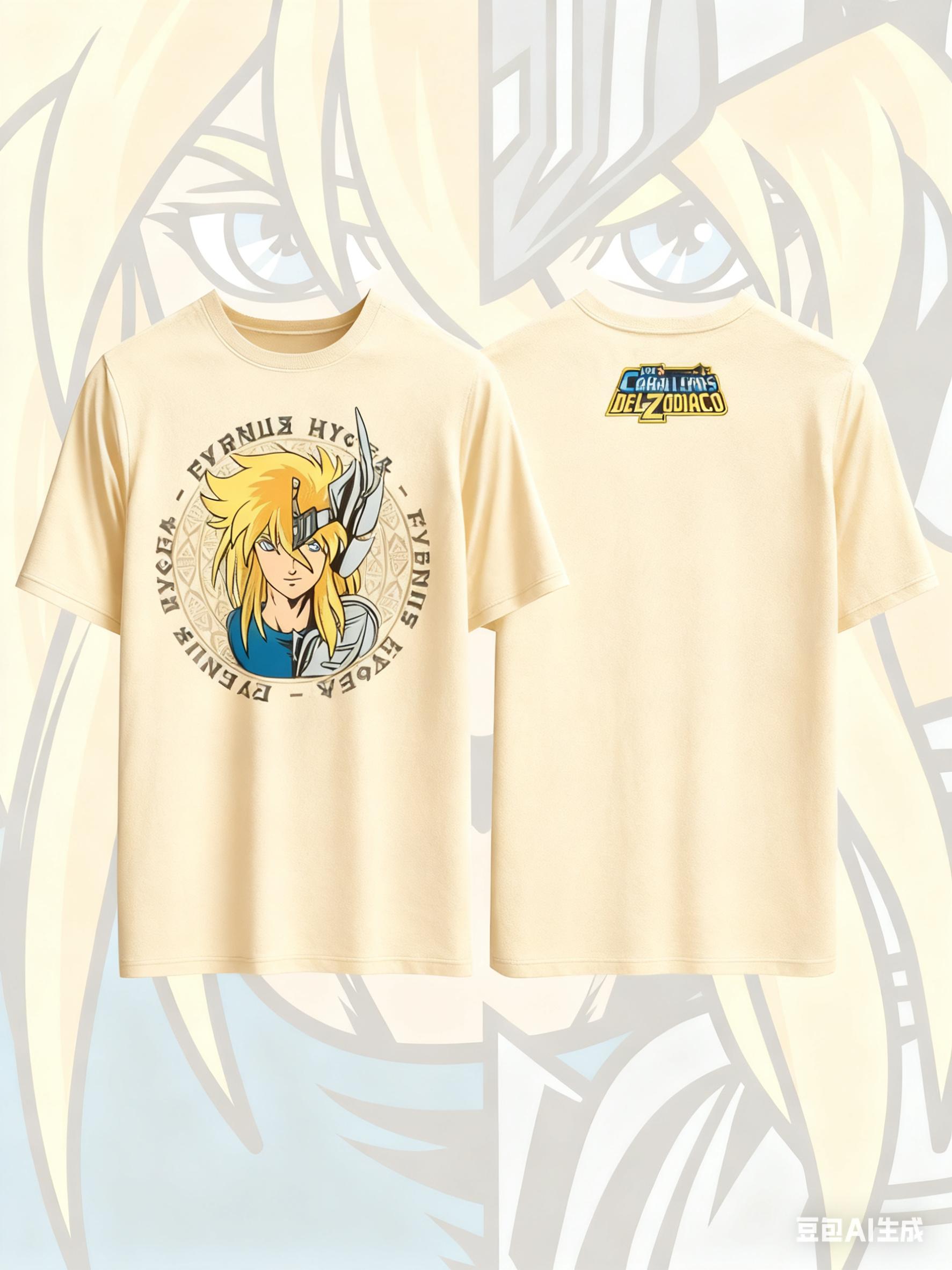 Saint Seiya Anime Printed Cotton Tshirt for Men and Women Harajuku Trend Fashion Oversized Anime Peripheral Clothing Tshirt 4XL