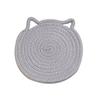 Abay Cat Ear Cotton Rope Placemat & Coaster Set