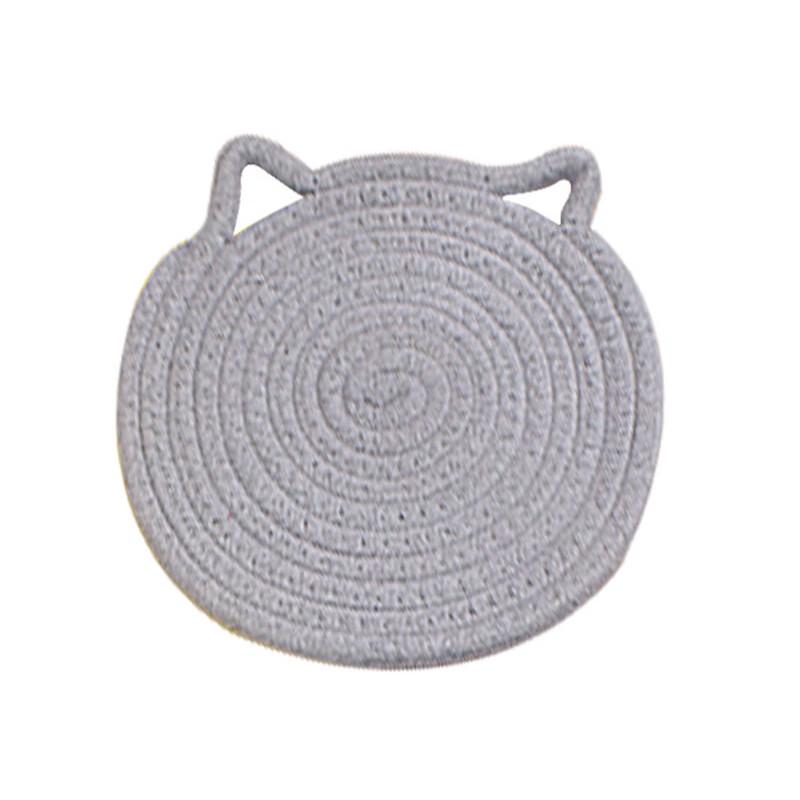 

Abay Cat Ear Cotton Rope Placemat & Coaster Set