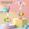 Interactive Cat Toys For Indoor Cats, Wobbly Stimulating Toys To Keep Bored Adult Cats Busy And Entertain Themselves, Cute And Fun Feather And Bal