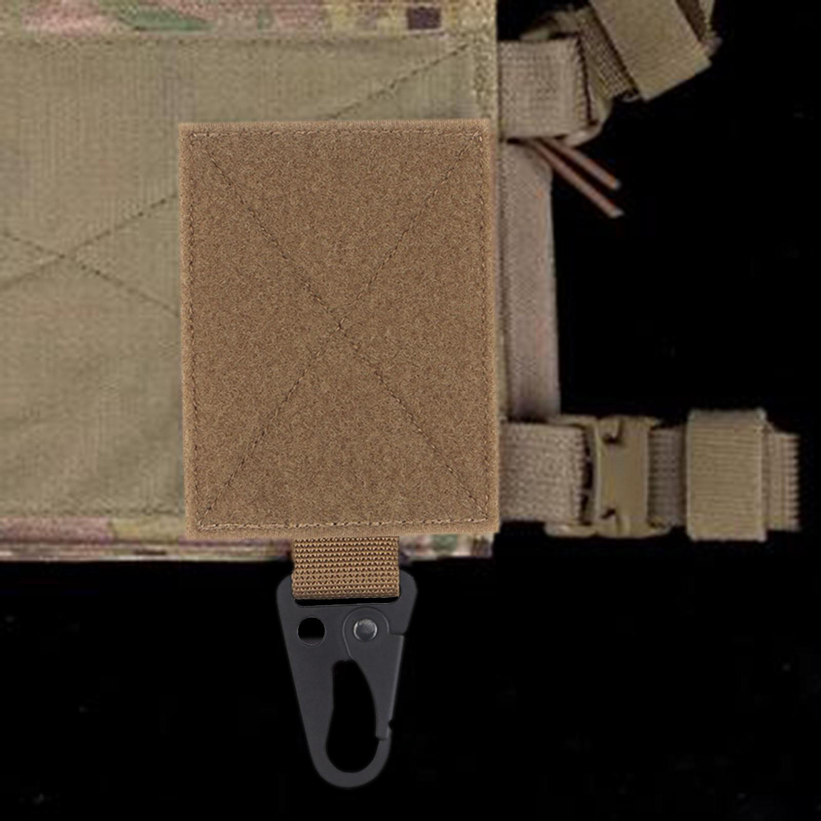 

Крючок для расширения рюкзака, вешалка для перчаток, органайзер для хранения аксессуаров для кемпинга/походов, многоцелевой коричневый