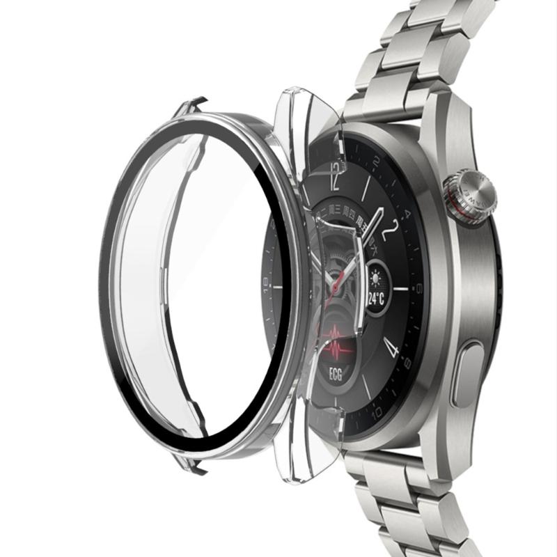 for Smart Watch Protect Tempered-Glass Film Hard-Cover for Watch 3 Pro Screen Bumper for Shell Protector Shockproof