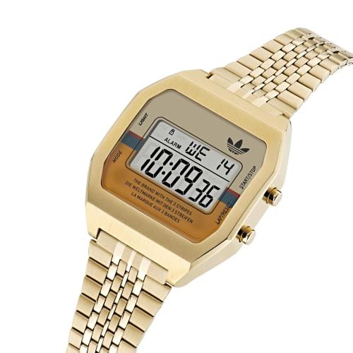 Adidas Originals Swatch Digital Two Watch AOST23555 Gold
