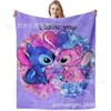 Stitch Flannel Blanket Star Baby Blanket Air Conditioning Blanket Nap Blanket Flannel Blanket Cross Border