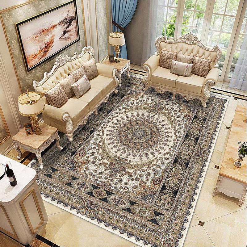 Persian Carpet Living Room Bedroom Home Sofa Tea Table Floor Mat Bedside Mat