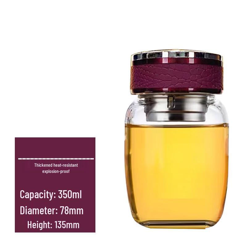 Shangqi Portable Glass Tea Infuser Bottle