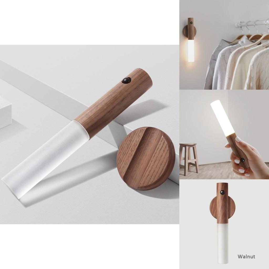 Wireless Smart Led Night Light With Dusk-to-dawn Sensor And Magnetic Base