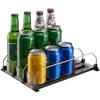 M-Modern-Soda Can Dispenser Beverage Display Rack For Refrigerator With Adjustable Glide - Perfect For Soda, Beer, And Other Bev