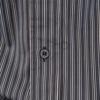 Gucci Made In Italy Striped Pattern Long Sleeve Cotton Shirt 43 Men's Used