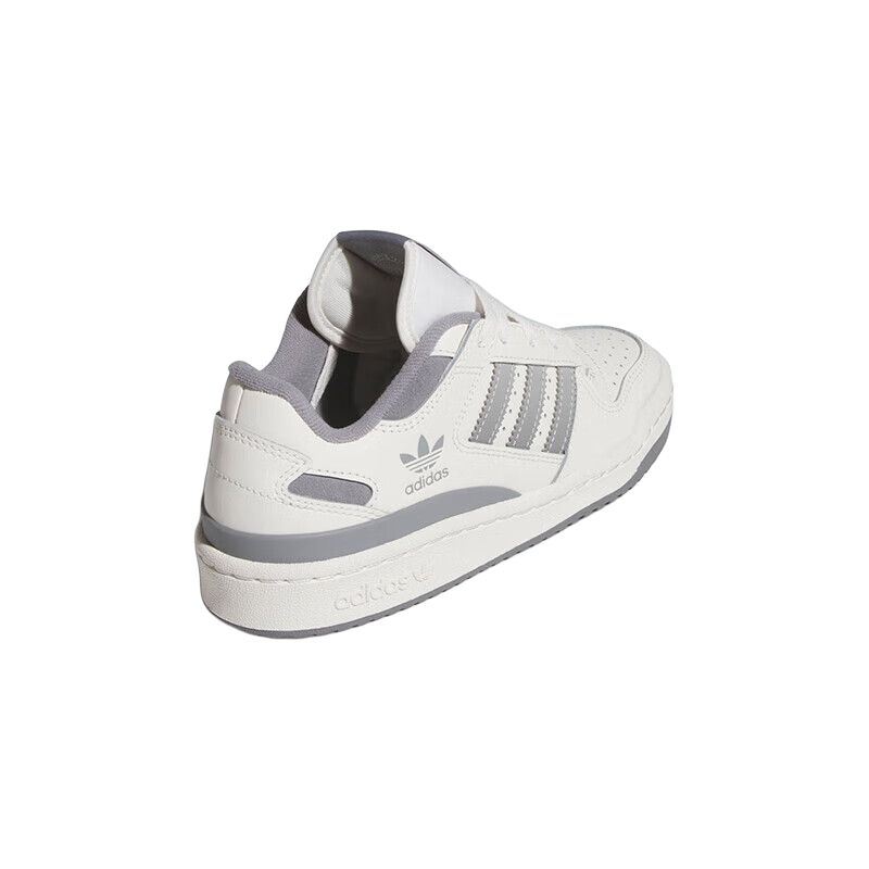Adidas Forum Low CL J White Grey Kids Sneakers Cloud-White Grey-Three Grey-Two JI0405