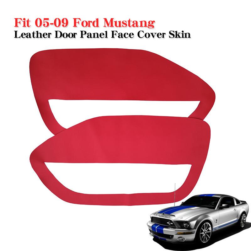 Applicable05-09Ford Wild Horse Door Panel Leather Door Support Leather Car Interior Design Supplies New Ornament Car Sticker
