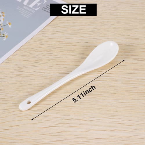Ceramic Spoons/teaspoons, 5 Pieces/set