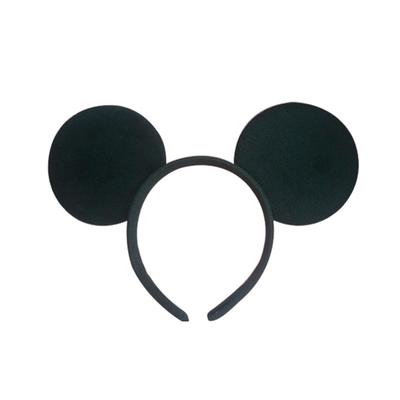 [Bookworm] Mickey Mouse Headband, Disney Headband with Cute Mouse Ears, Perfect for Cosplay Parties, Halloween, Birthday Parties, Themed Events, and
