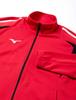 Mizuno Training Size Chinese Red X Size S Warm-Up Shirt, Moisture-Wicking, Quick-Drying, Unisex, 32JC8001, 62, Black,