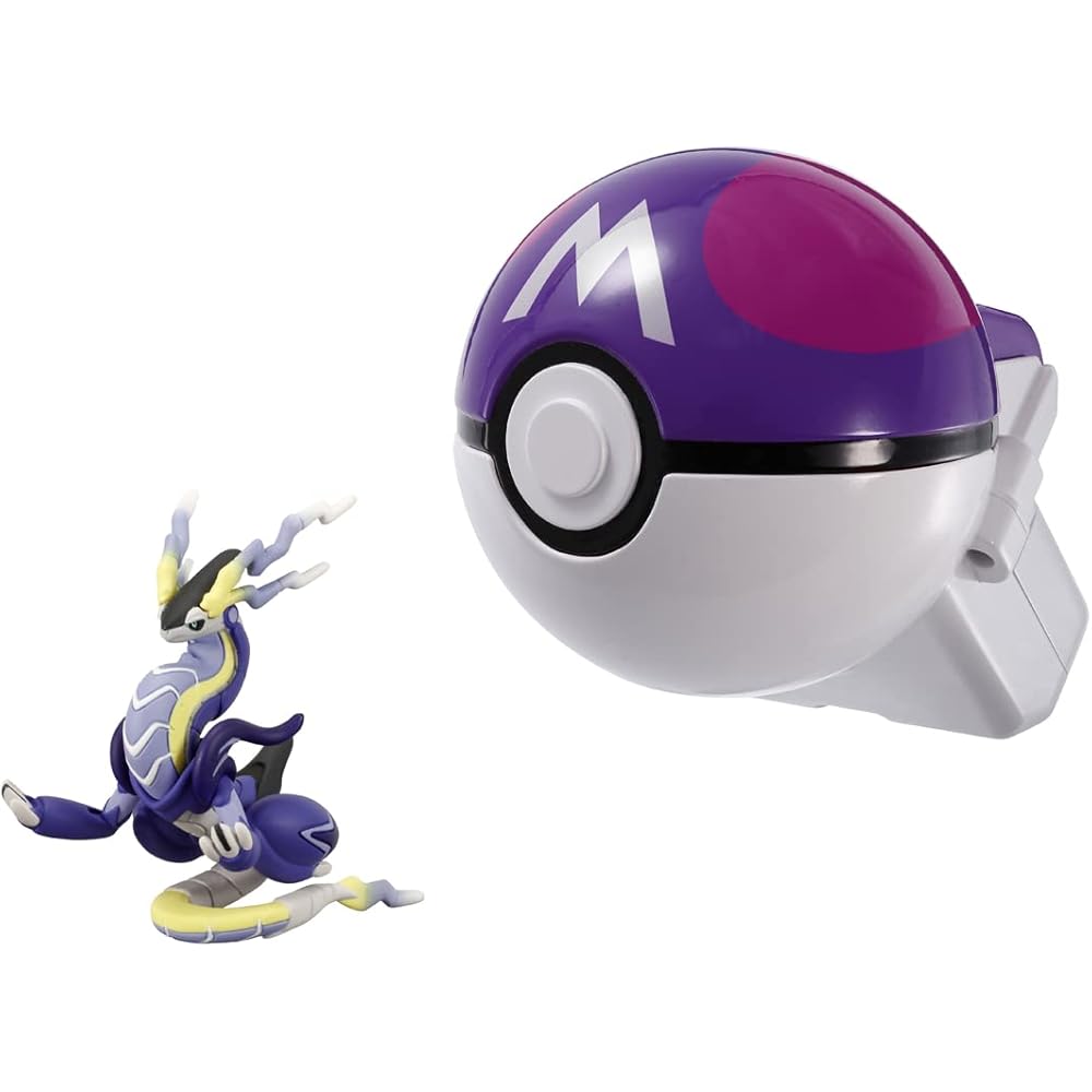 Takara Tomy Moncolle Poketoruze Miraidon Master Ball Collectible Figure